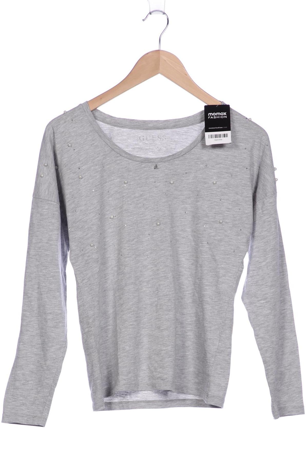 

Guess Damen Langarmshirt, grau, Gr. 36