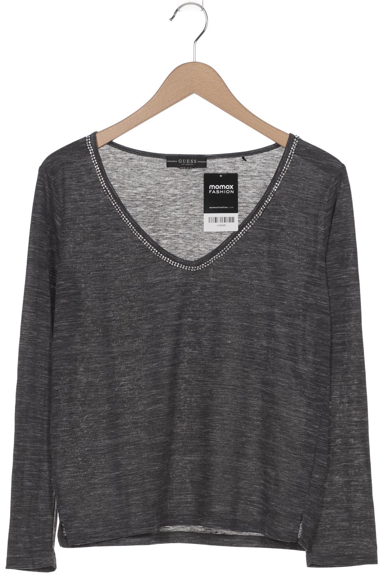 

Guess Damen Langarmshirt, grau, Gr. 38
