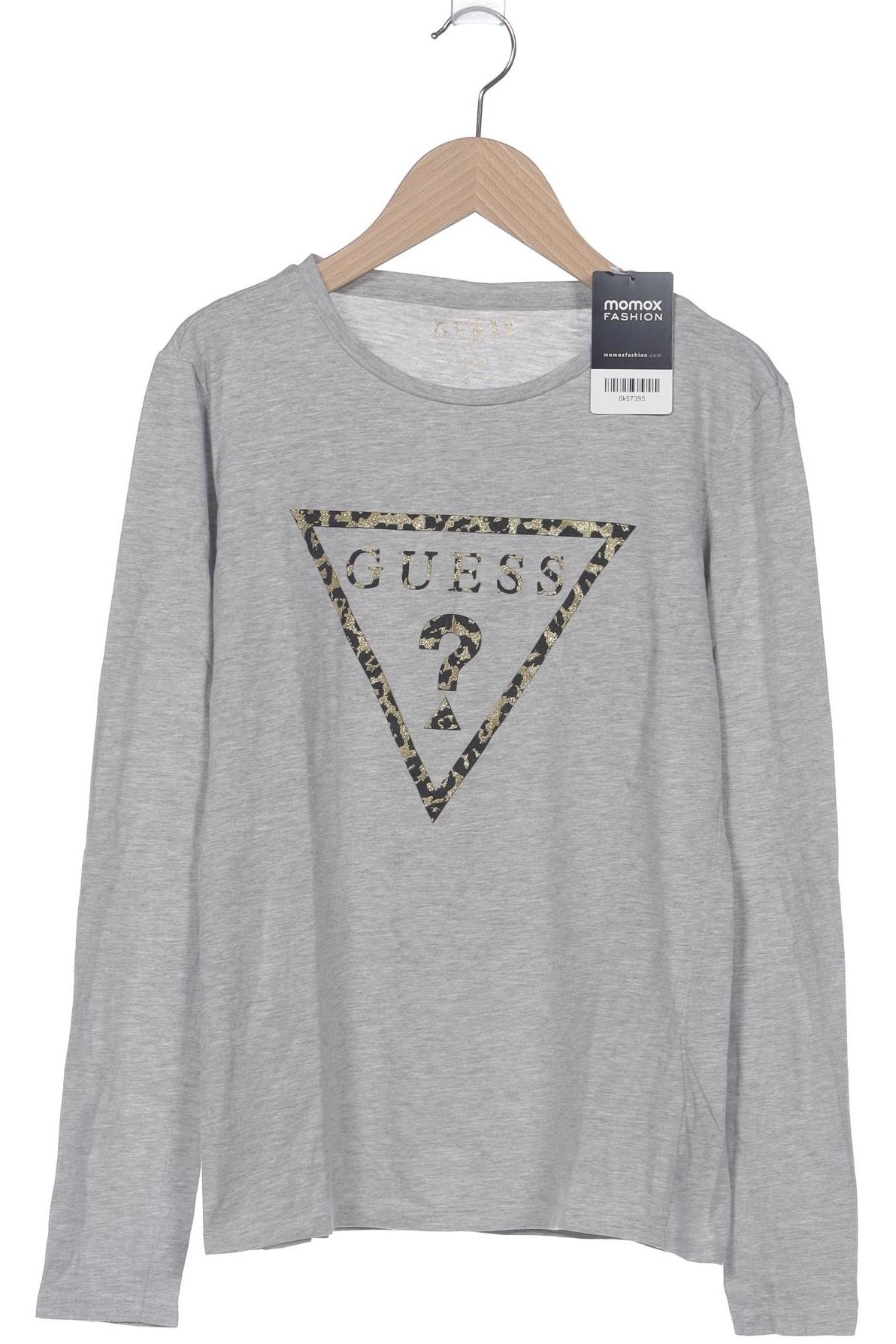 

Guess Damen Langarmshirt, grau, Gr. 42