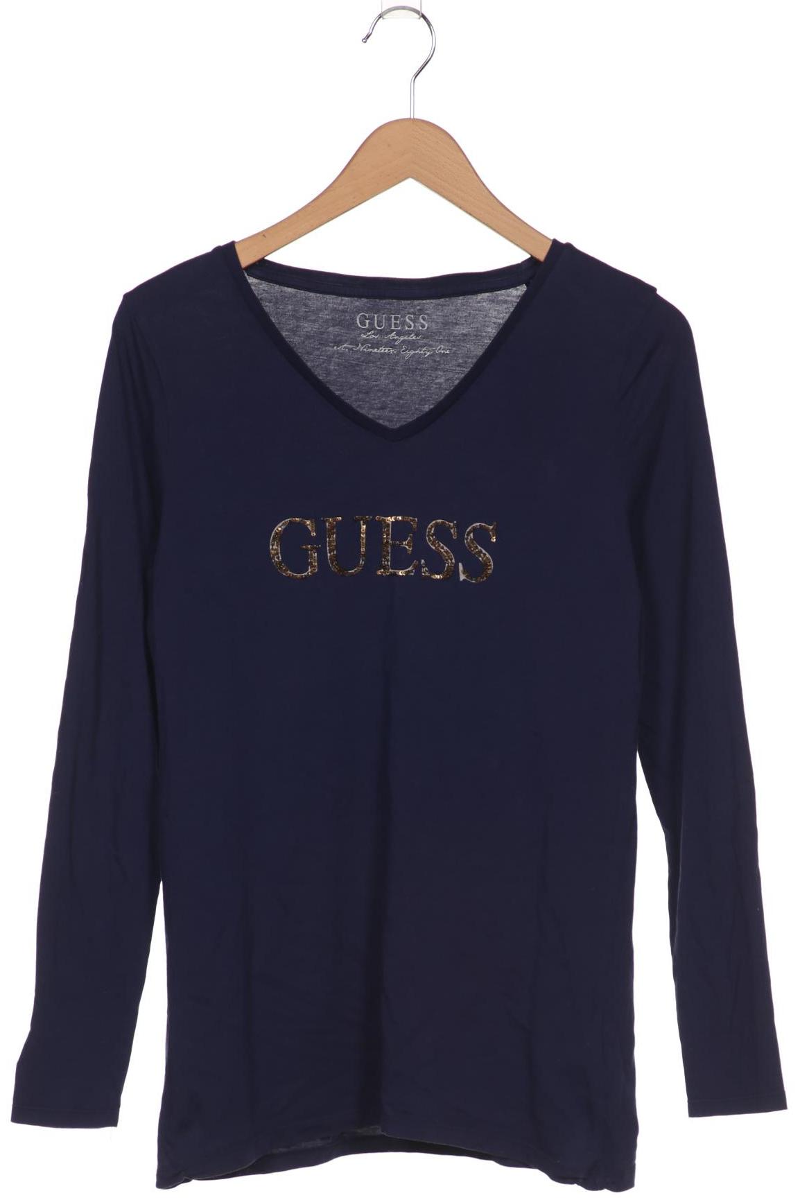 

Guess Damen Langarmshirt, marineblau, Gr. 50