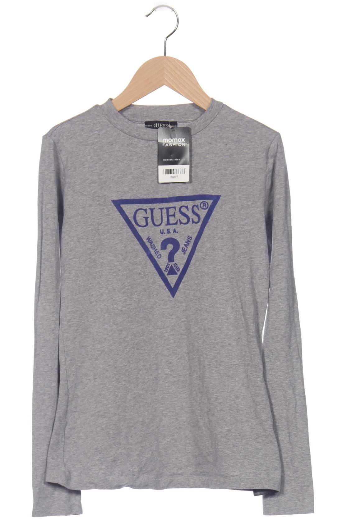 

Guess Damen Langarmshirt, grau, Gr. 38