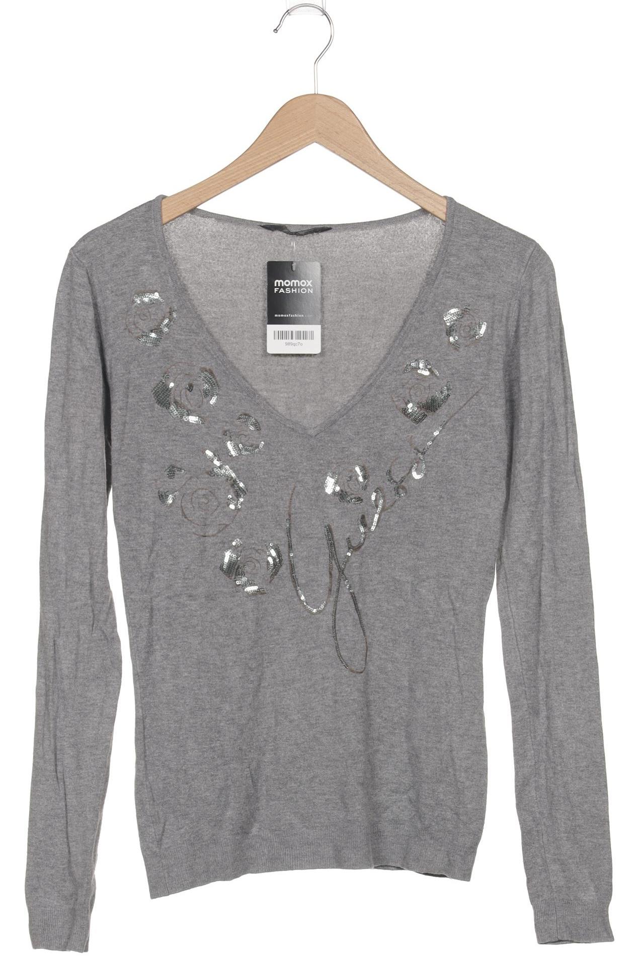 

Guess Damen Langarmshirt, grau, Gr. 38