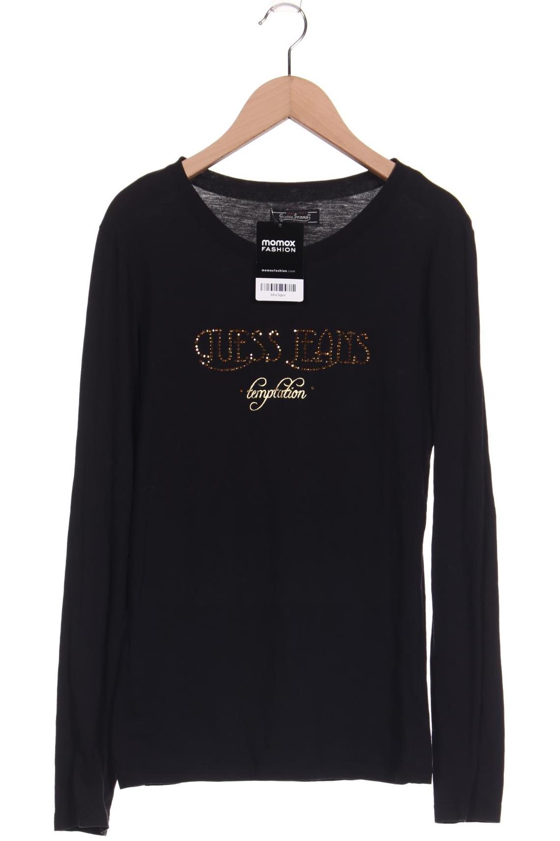 

Guess Damen Langarmshirt, schwarz, Gr. 38