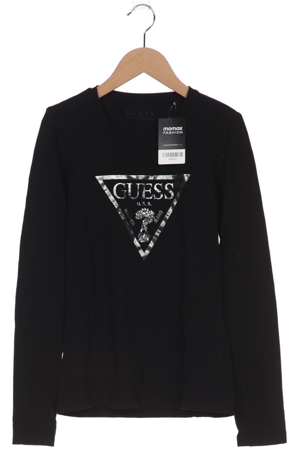 

Guess Damen Langarmshirt, schwarz, Gr. 36