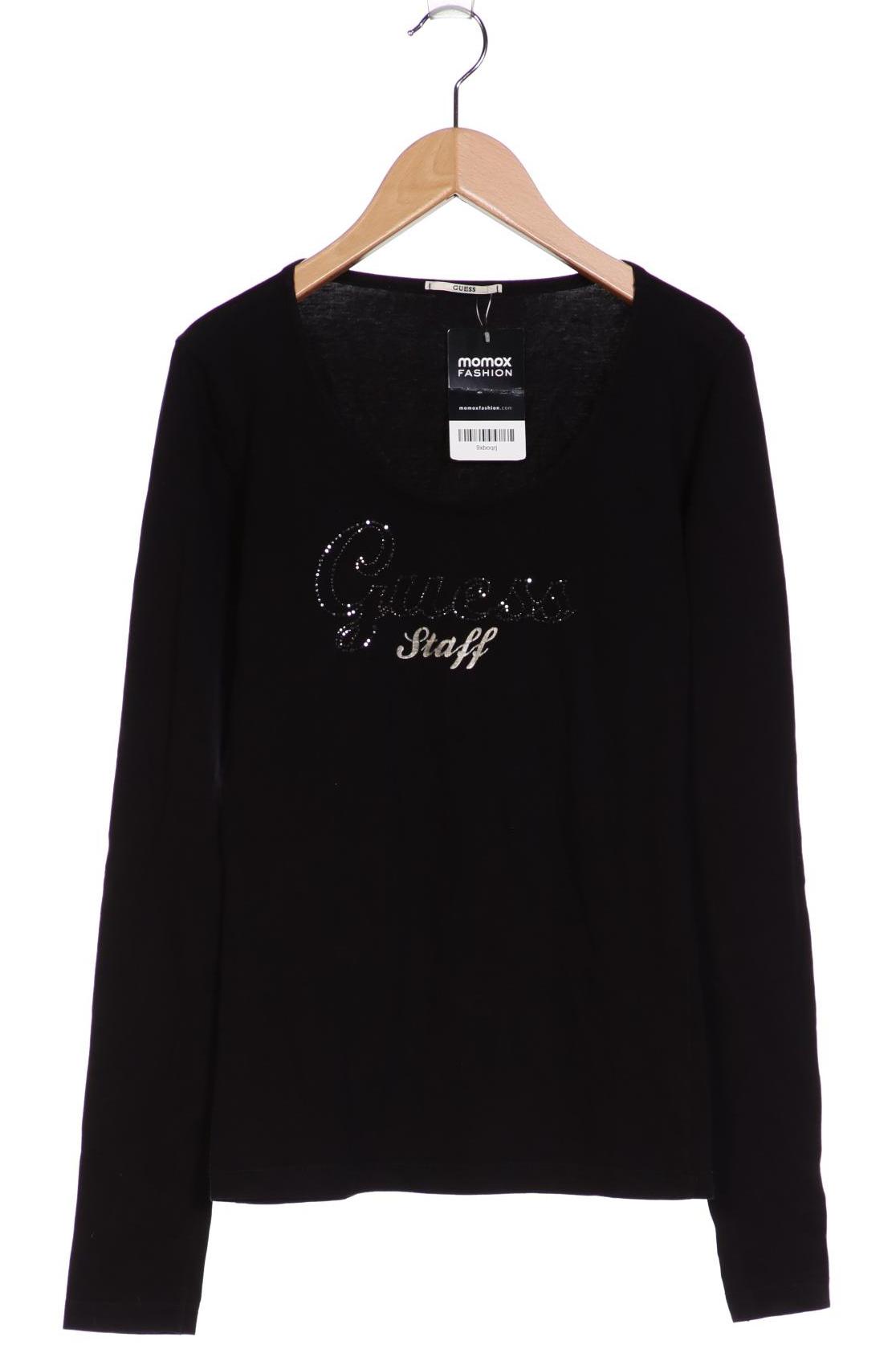 

Guess Damen Langarmshirt, schwarz, Gr. 34