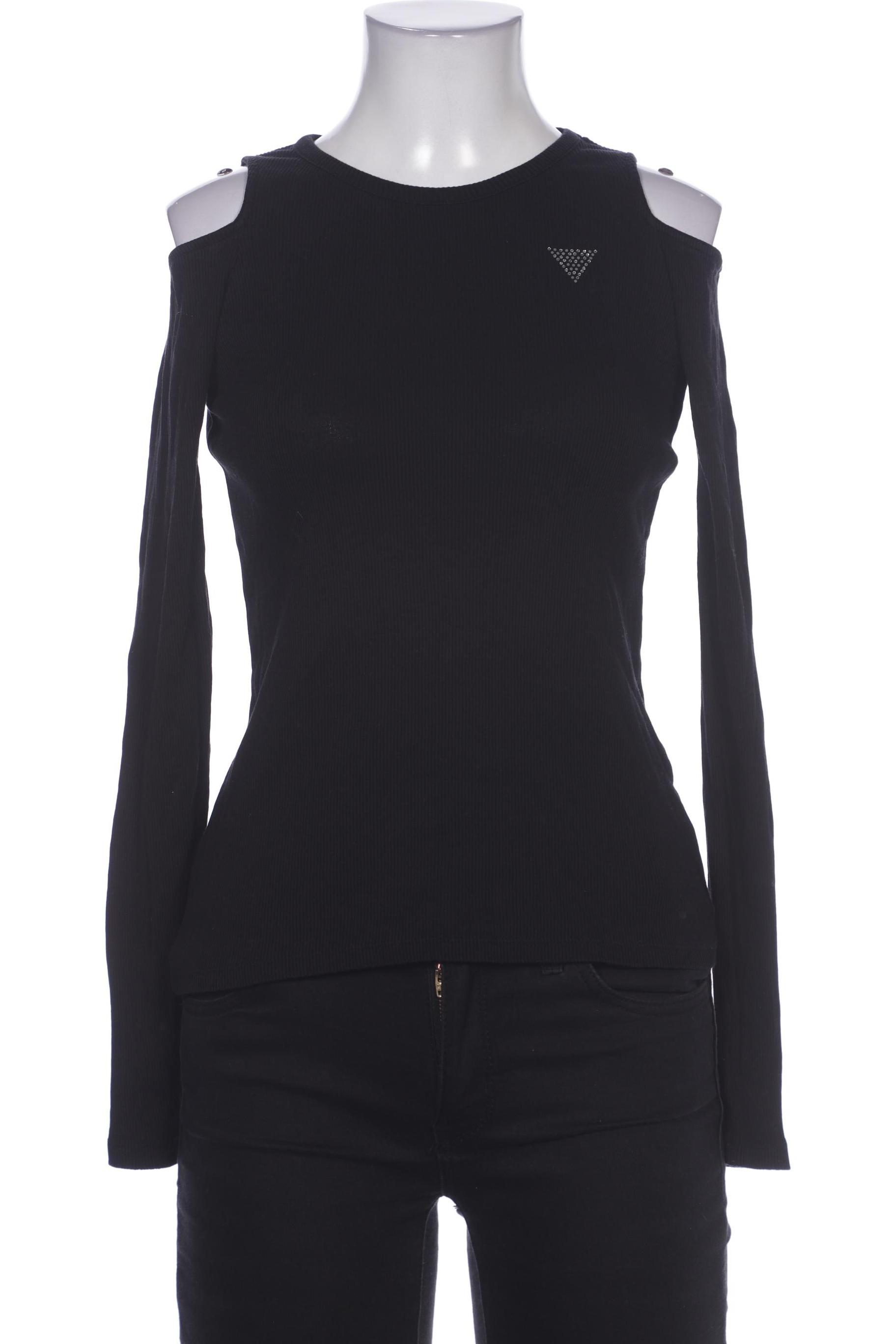 

Guess Damen Langarmshirt, schwarz, Gr. 36