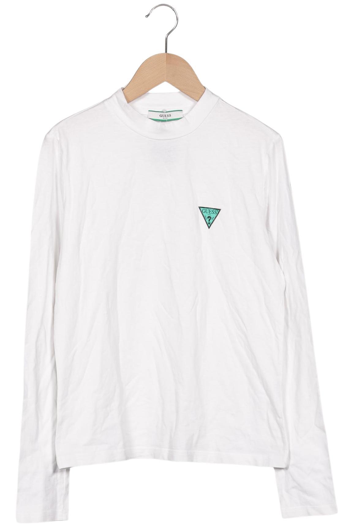 

Guess Damen Langarmshirt, weiß, Gr. 36