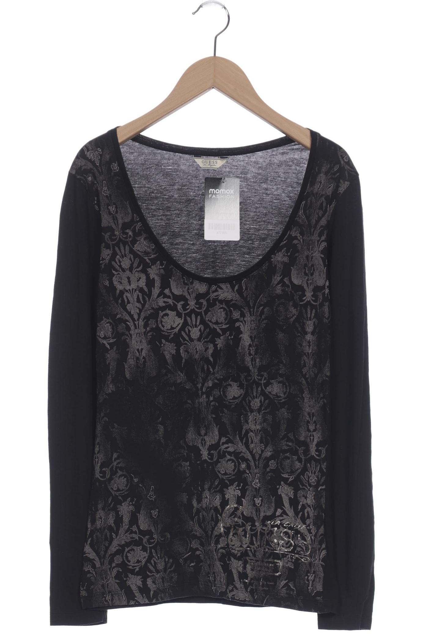 

Guess Damen Langarmshirt, schwarz, Gr. 38