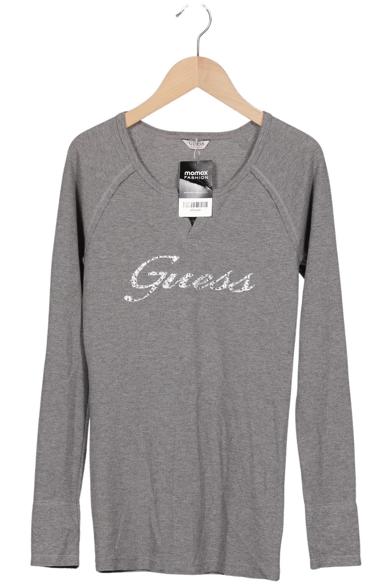 

Guess Damen Langarmshirt, grau, Gr. 38