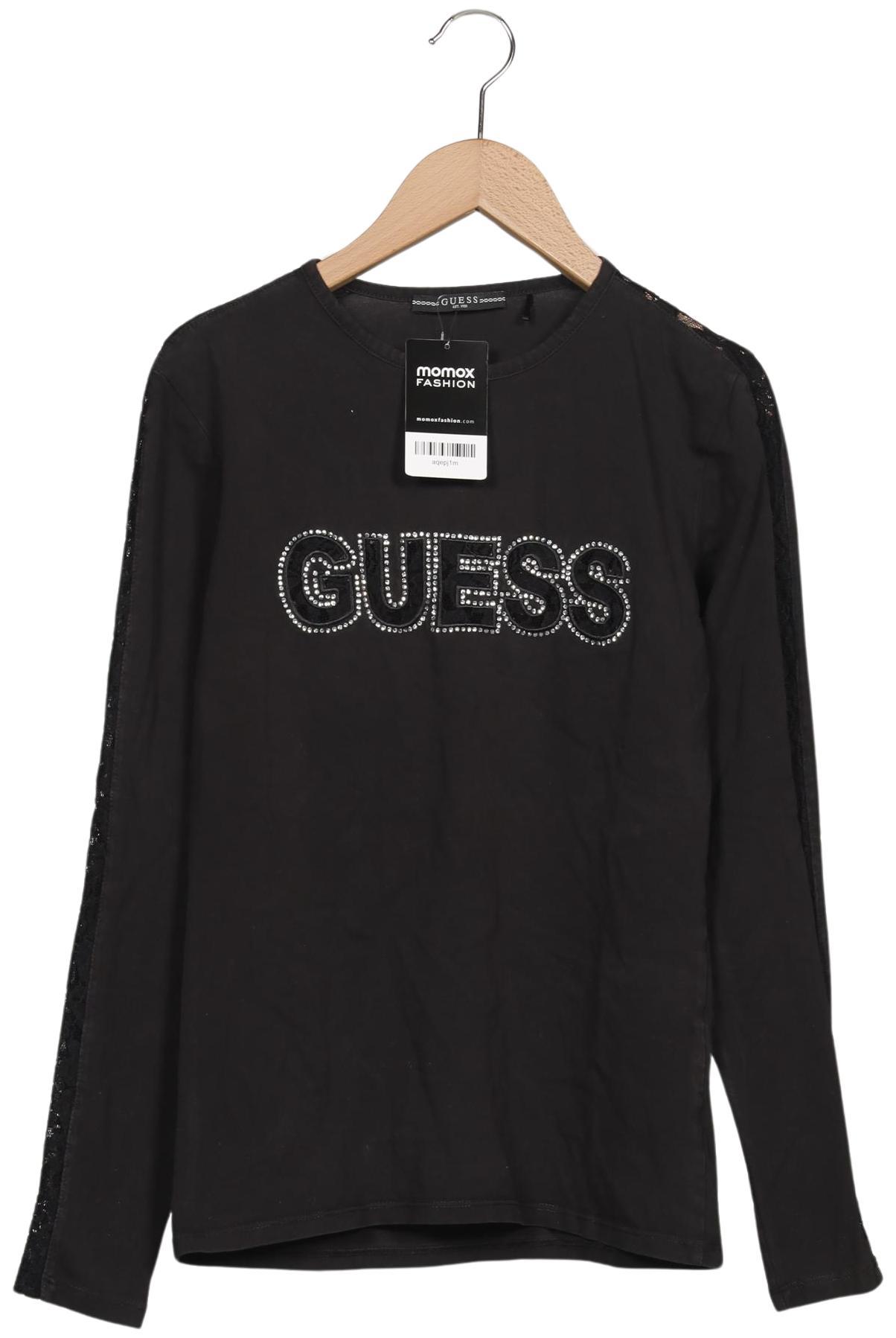 

Guess Damen Langarmshirt, schwarz, Gr. 38