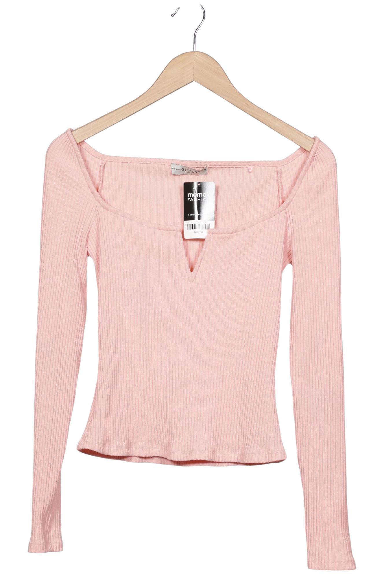 

Guess Damen Langarmshirt, pink, Gr. 42