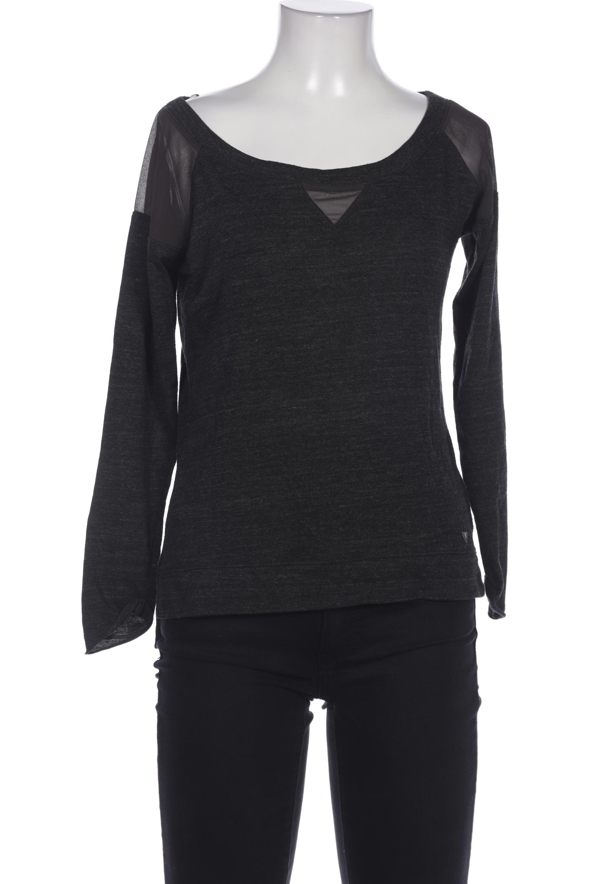 

Guess Damen Langarmshirt, grau, Gr. 32