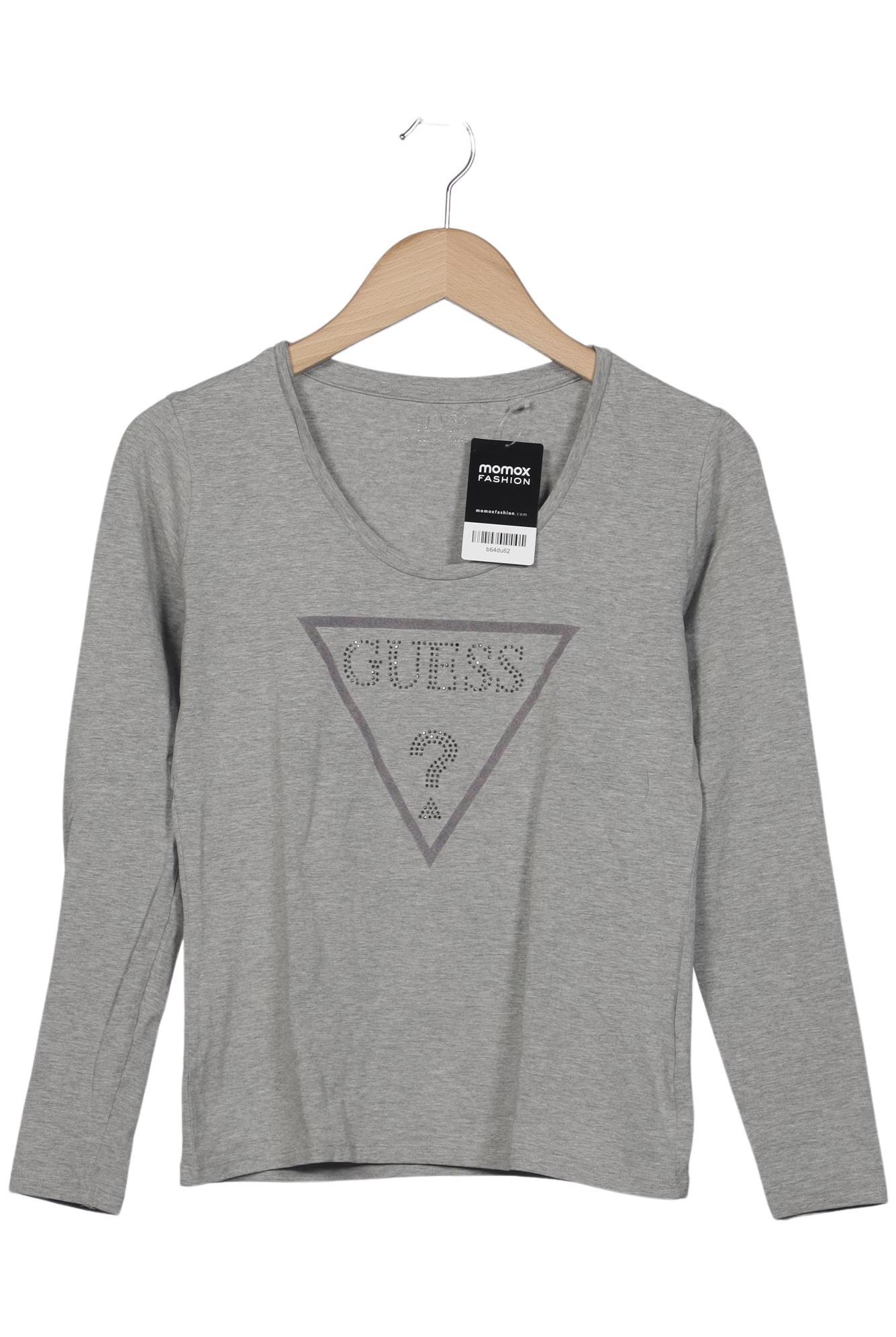 

Guess Damen Langarmshirt, grau, Gr. 38