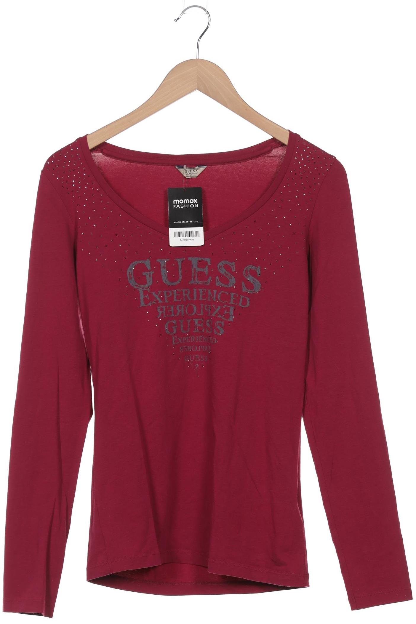 

Guess Damen Langarmshirt, pink, Gr. 44