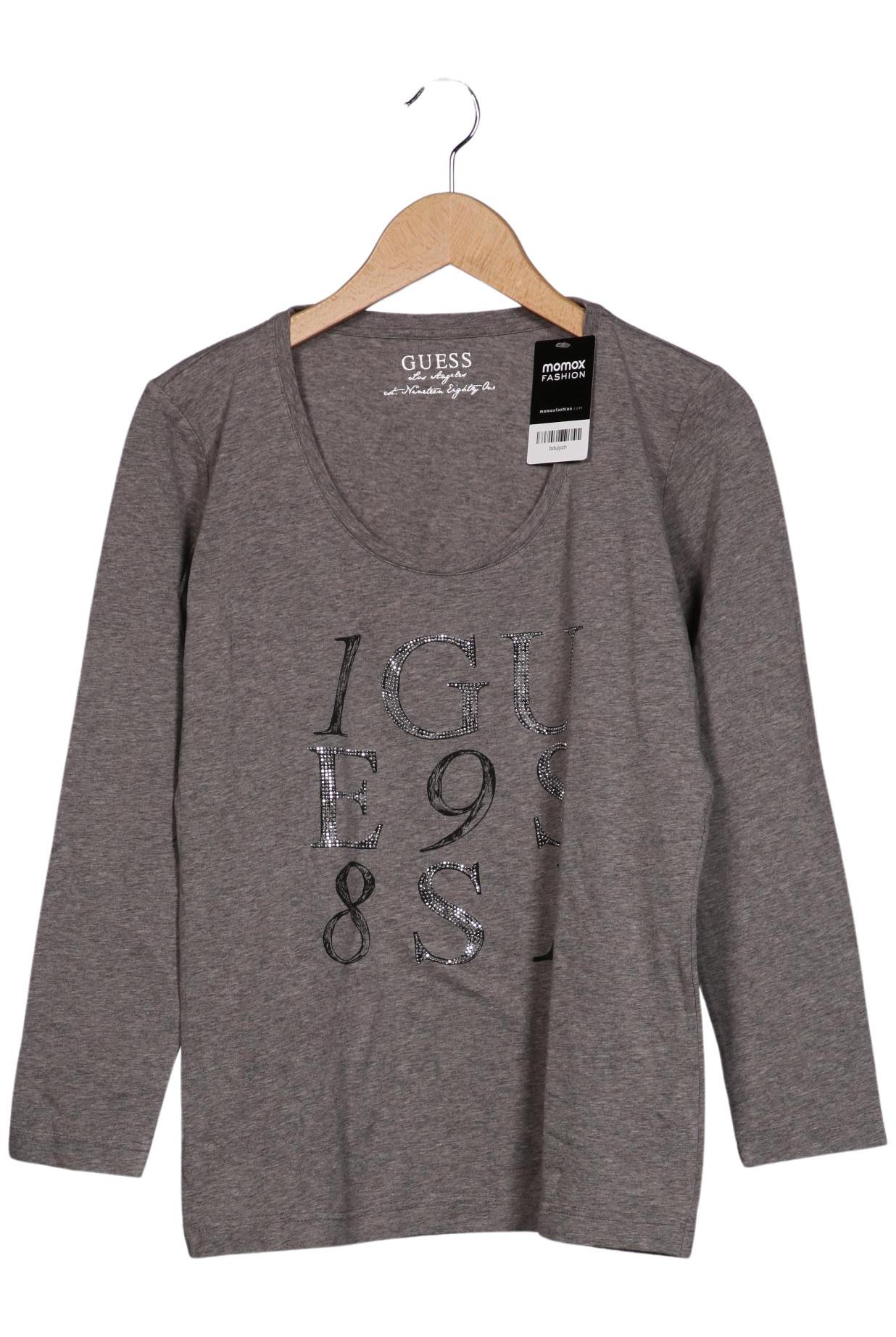 

Guess Damen Langarmshirt, grau, Gr. 38