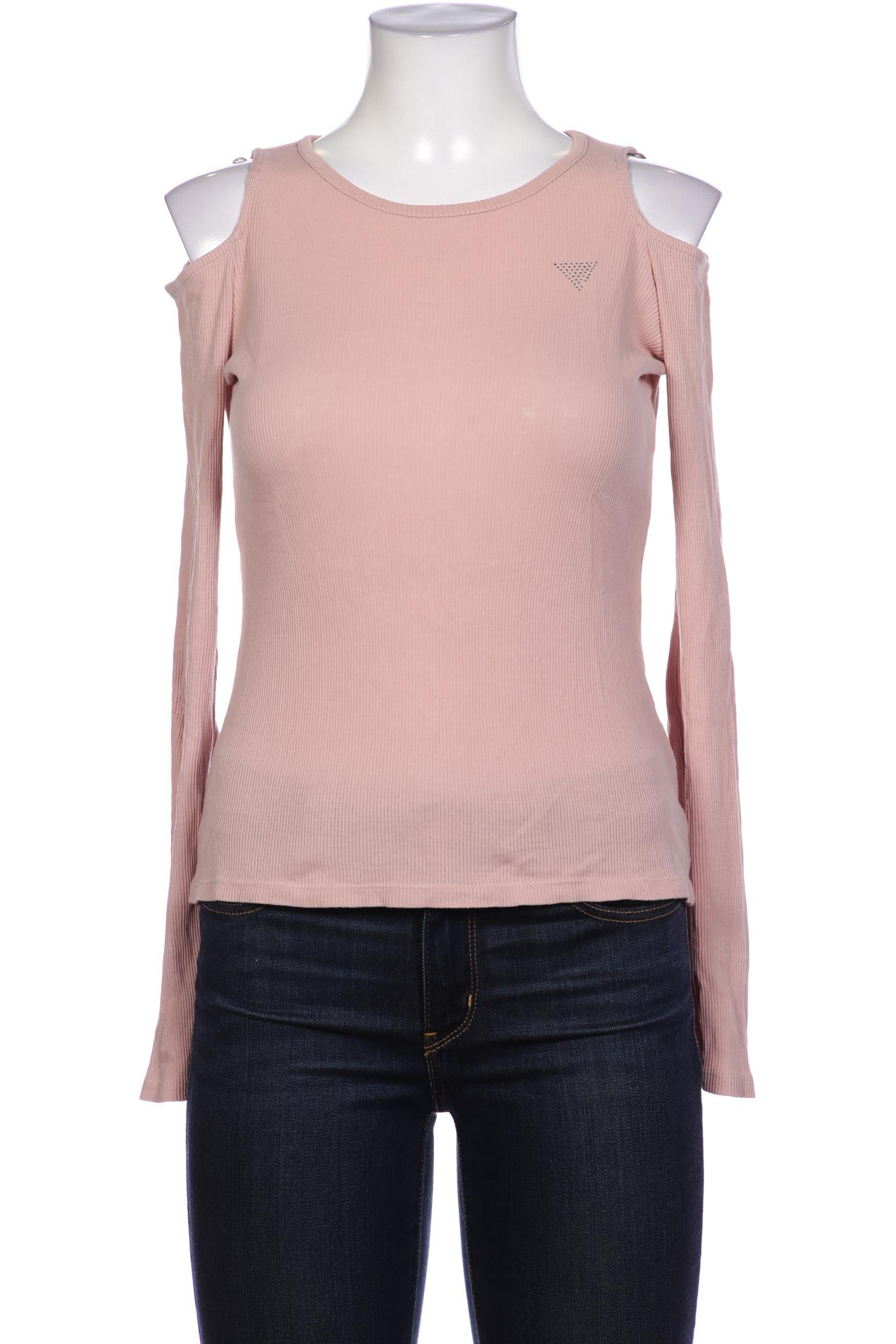 

Guess Damen Langarmshirt, pink, Gr. 36