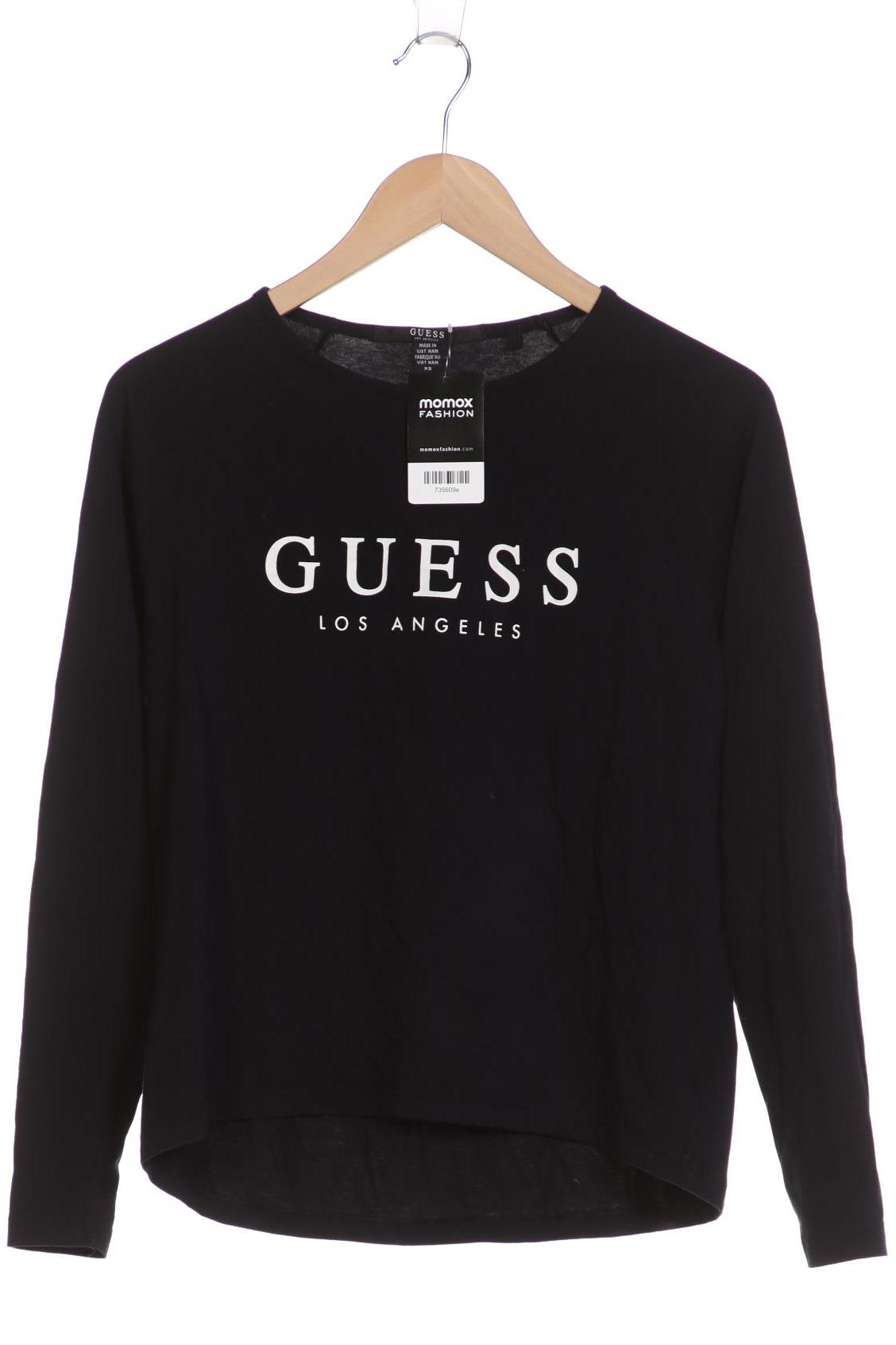 

Guess Damen Langarmshirt, schwarz, Gr. 34