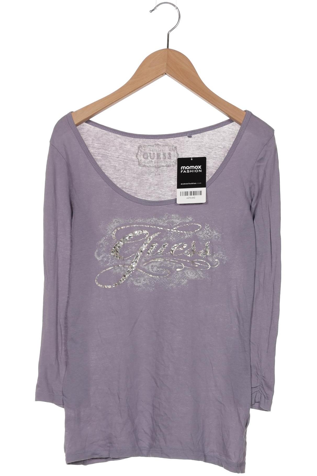 

Guess Damen Langarmshirt, flieder, Gr. 36