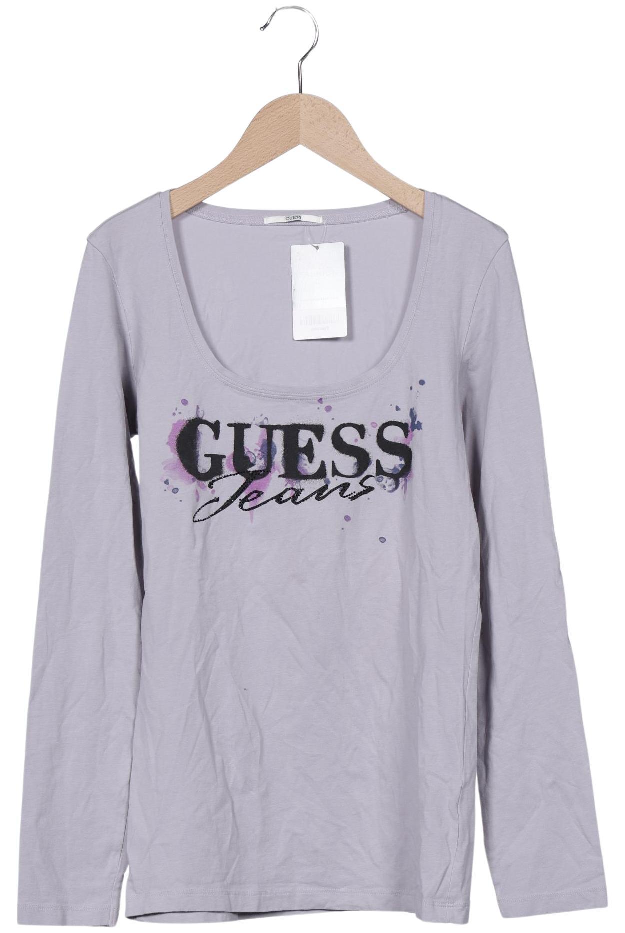 Thumbnail - Guess Damen Langarmshirt, grau, Gr. 36