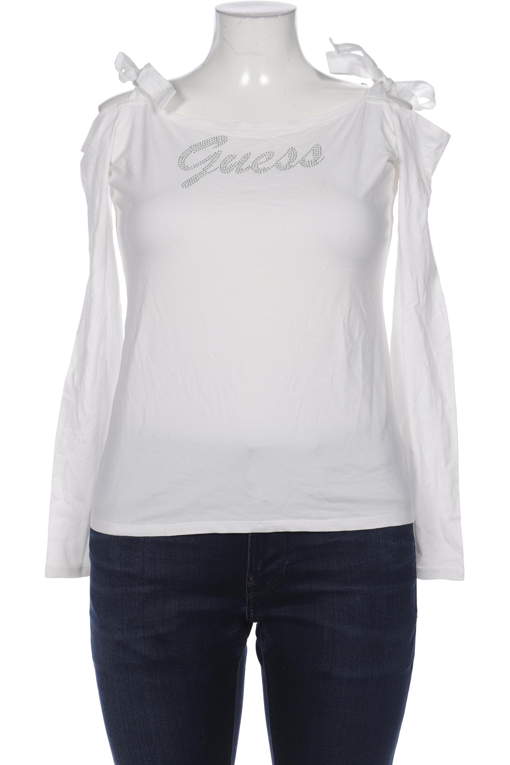

Guess Damen Langarmshirt, weiß, Gr. 46