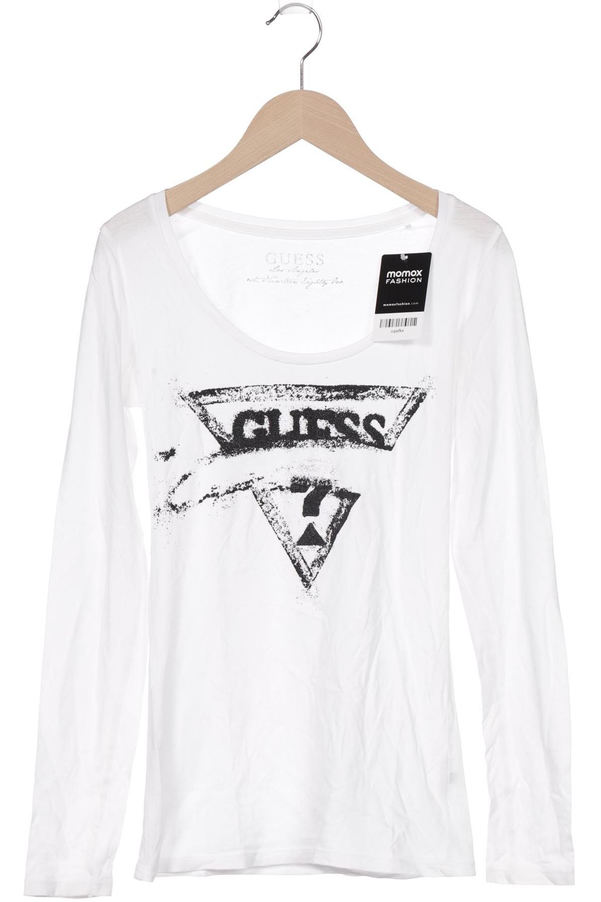 

GUESS Damen Langarmshirt, weiß