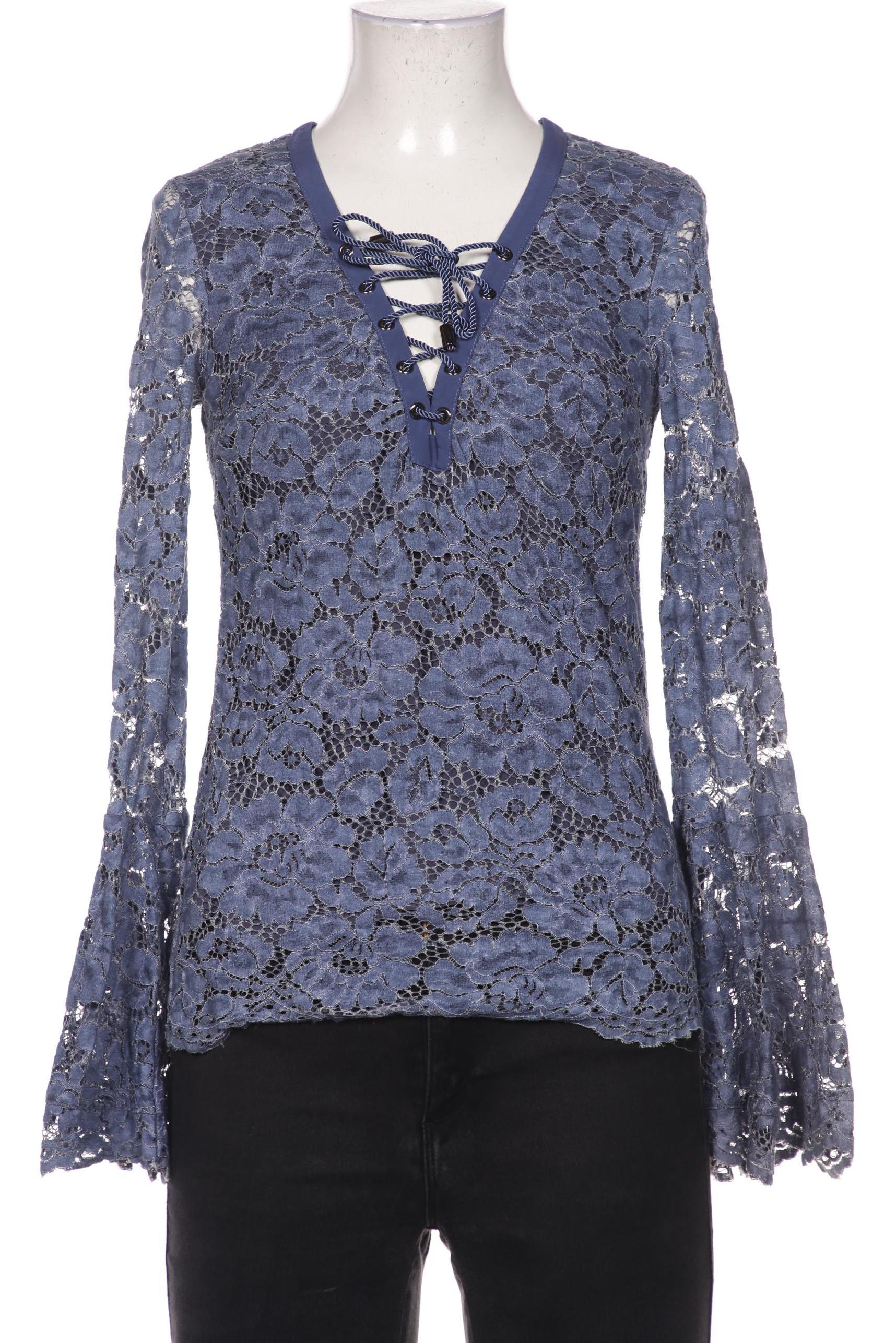 

Guess Damen Langarmshirt, marineblau, Gr. 34