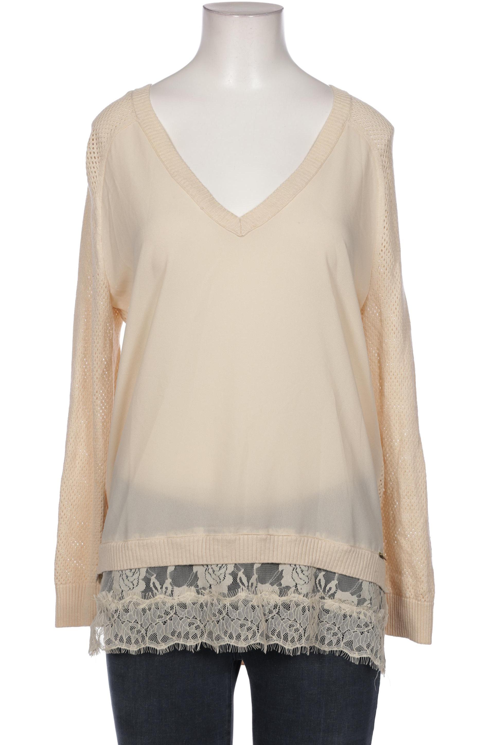 

Guess Damen Langarmshirt, beige, Gr. 36
