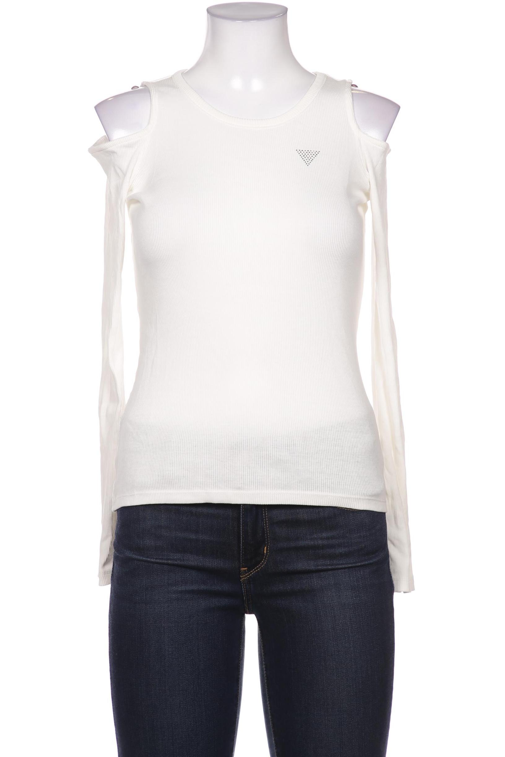 

Guess Damen Langarmshirt, weiß, Gr. 38