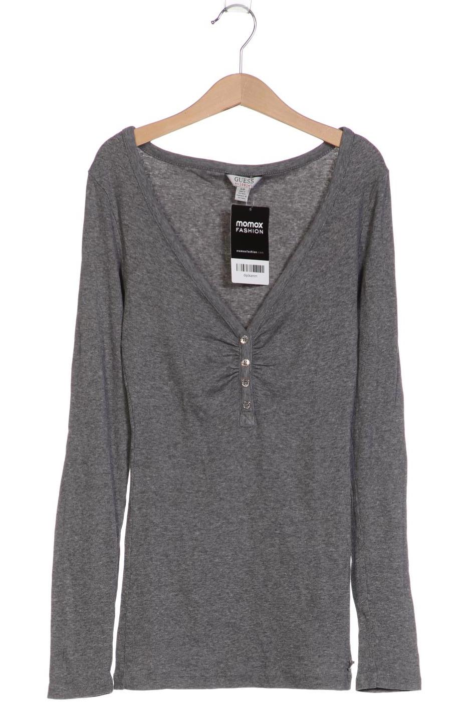 

Guess Damen Langarmshirt, grau, Gr. 36