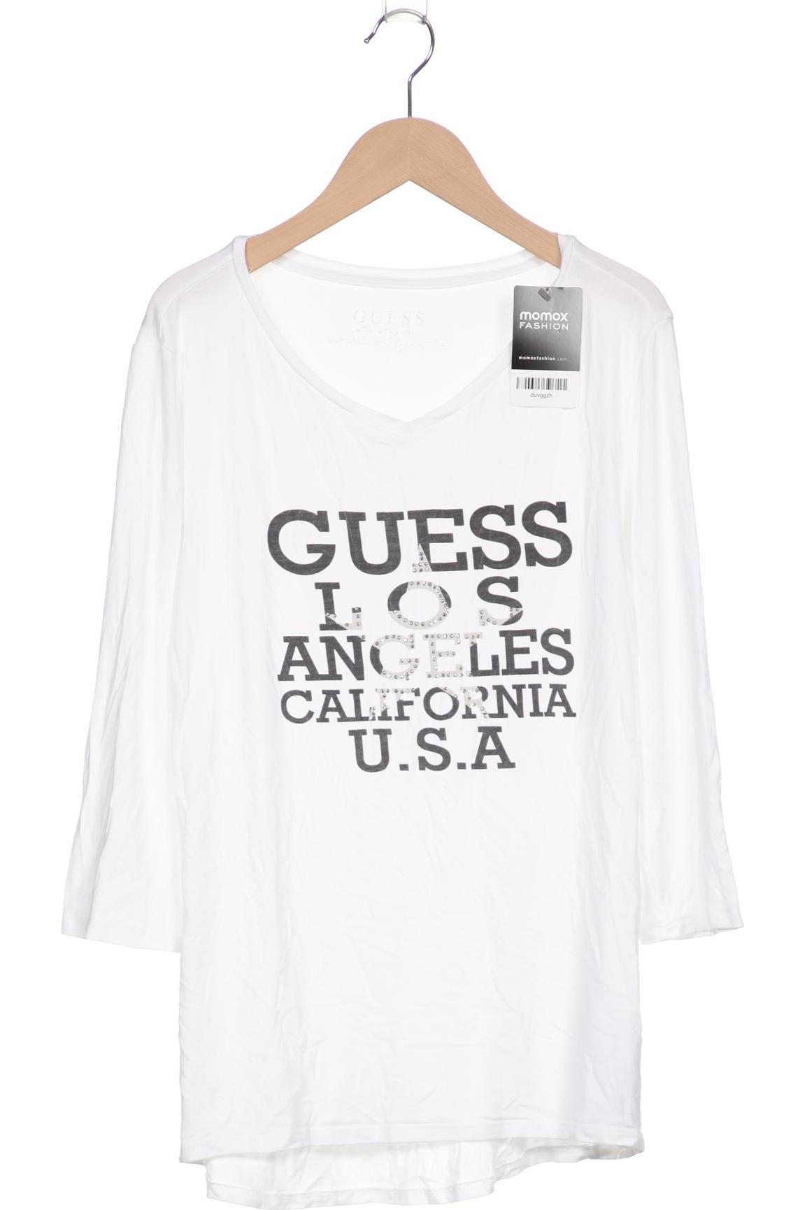 

GUESS Damen Langarmshirt, weiß