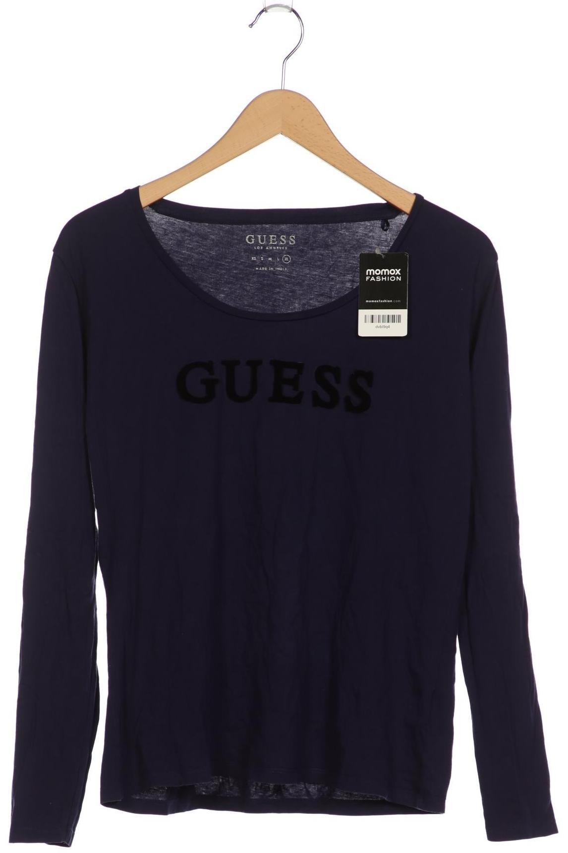 

Guess Damen Langarmshirt, marineblau, Gr. 44