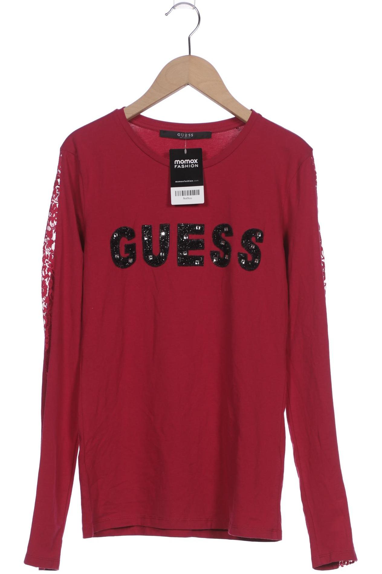 

Guess Damen Langarmshirt, pink, Gr. 42