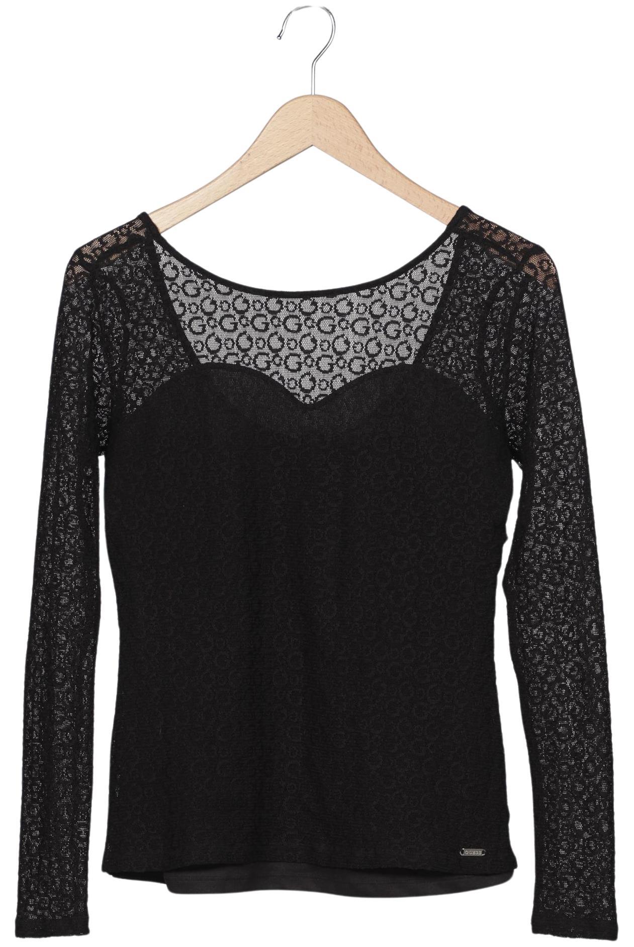 

Guess Damen Langarmshirt, schwarz, Gr. 42