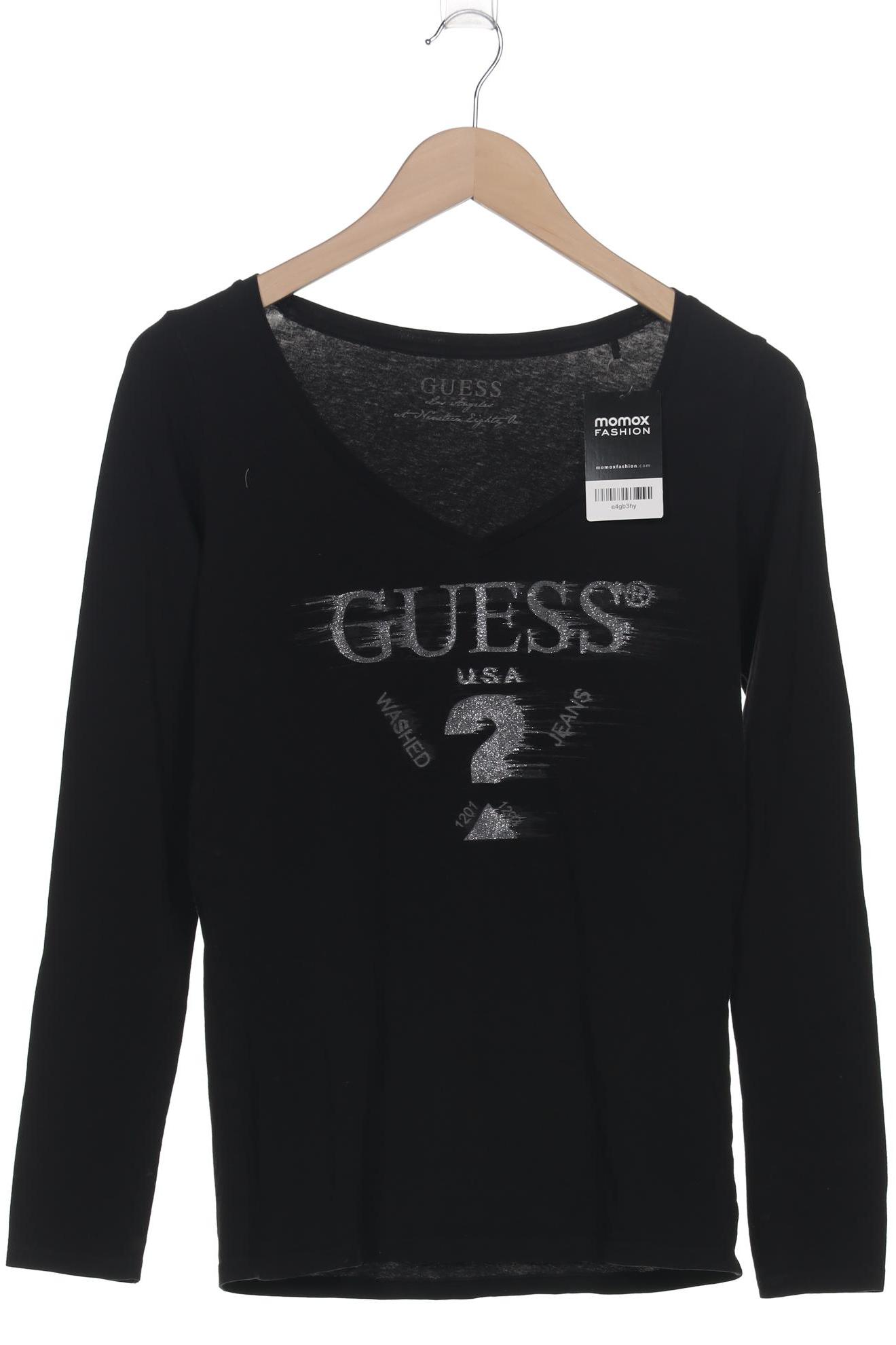 

Guess Damen Langarmshirt, schwarz, Gr. 36