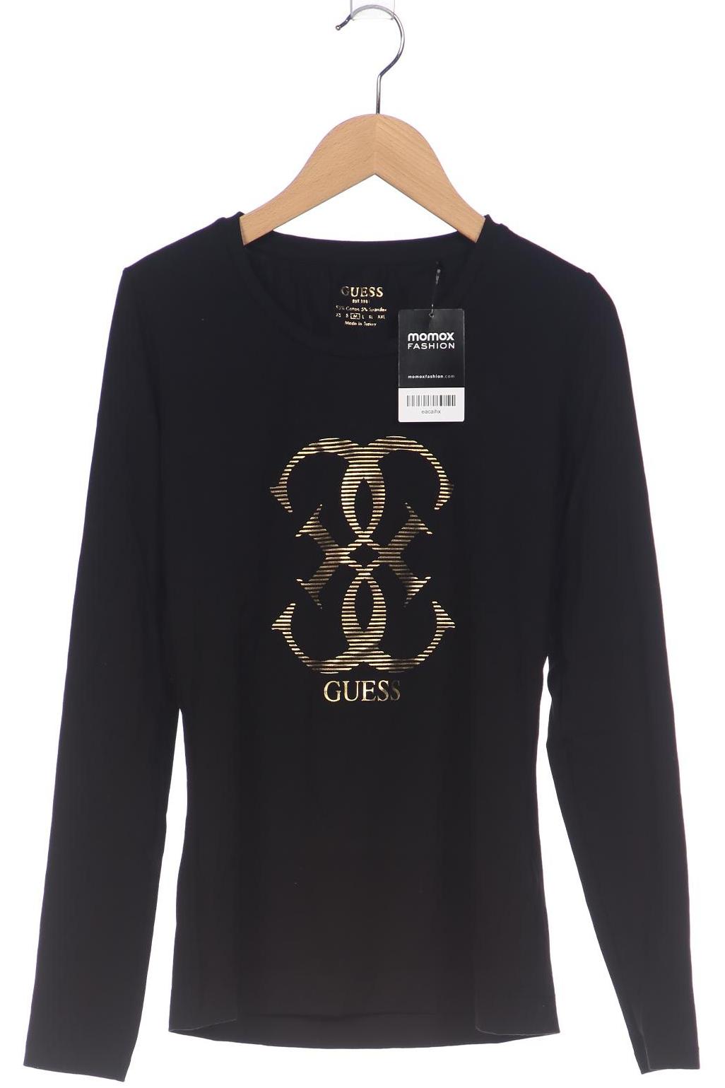 

Guess Damen Langarmshirt, schwarz, Gr. 38