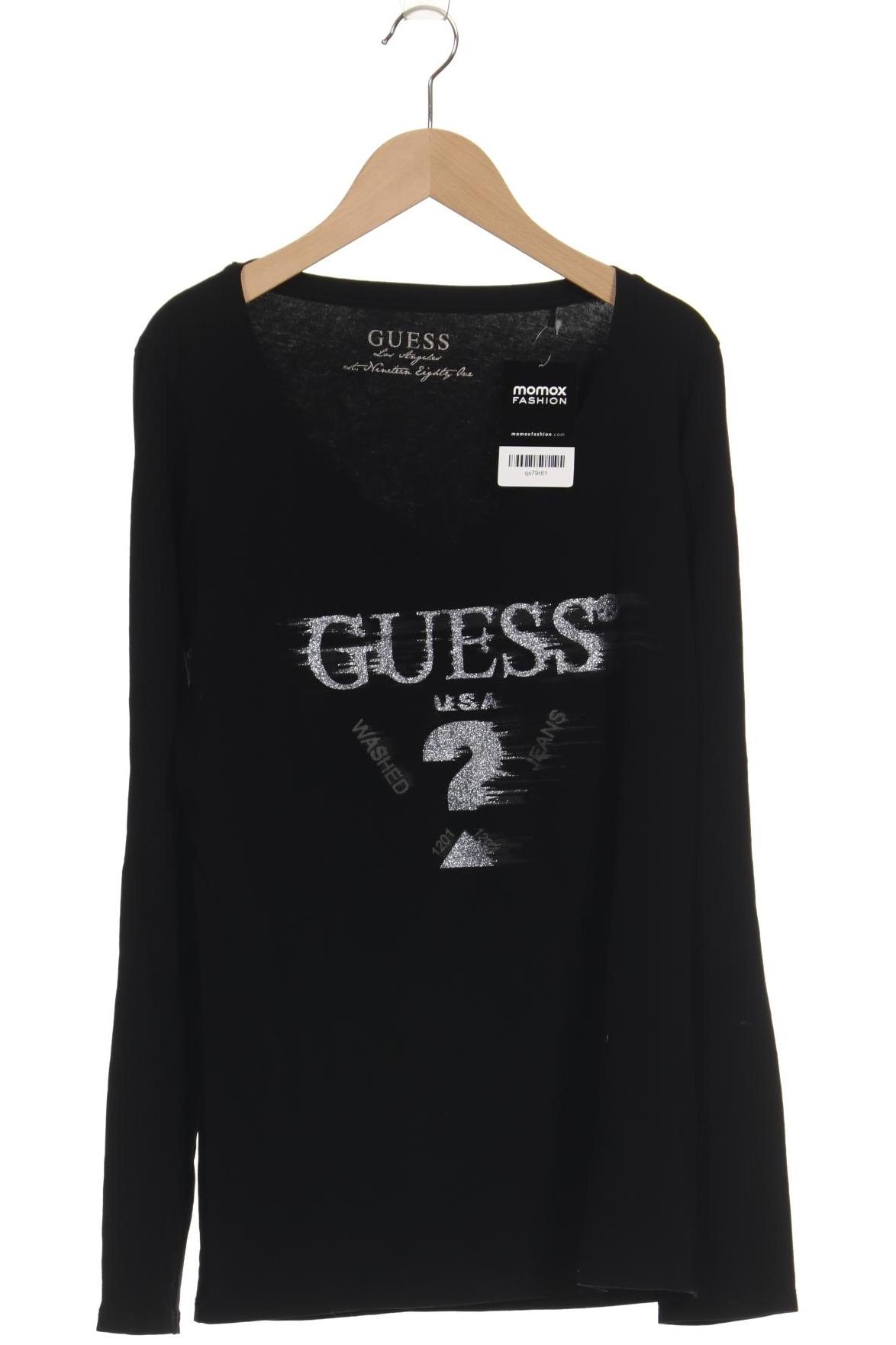 

Guess Damen Langarmshirt, schwarz, Gr. 42