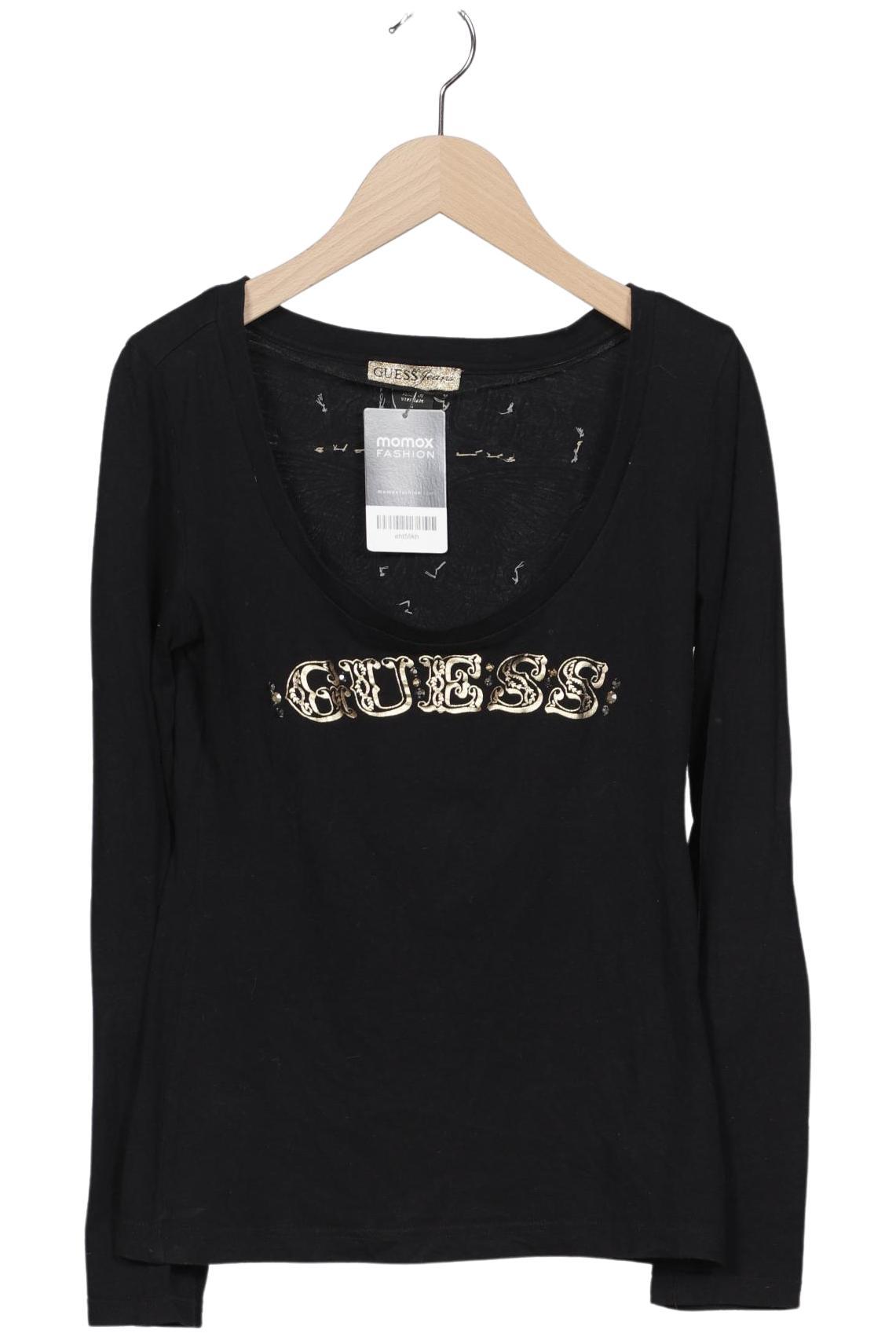 

Guess Damen Langarmshirt, schwarz, Gr. 36