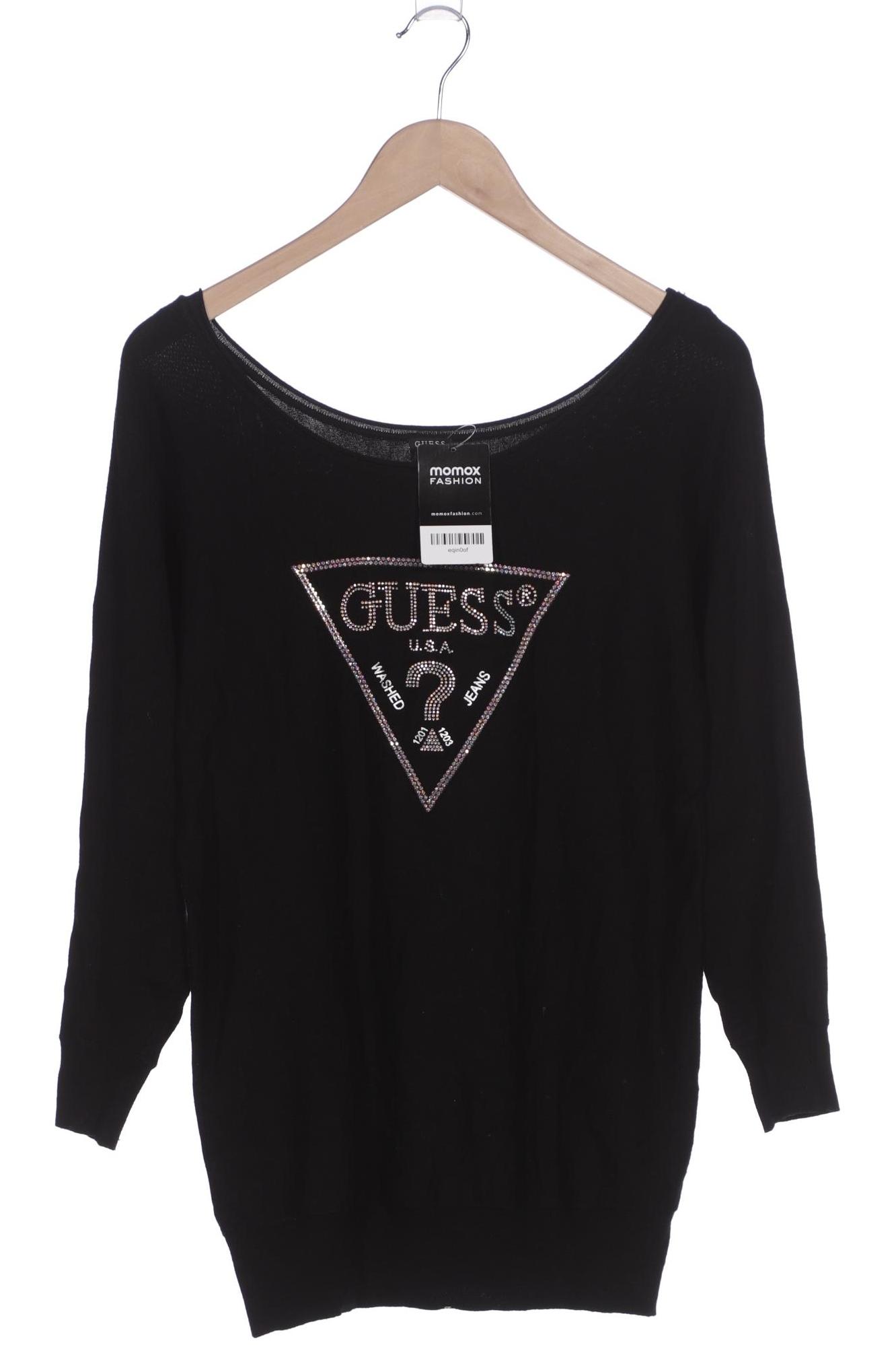 

Guess Damen Langarmshirt, schwarz, Gr. 36