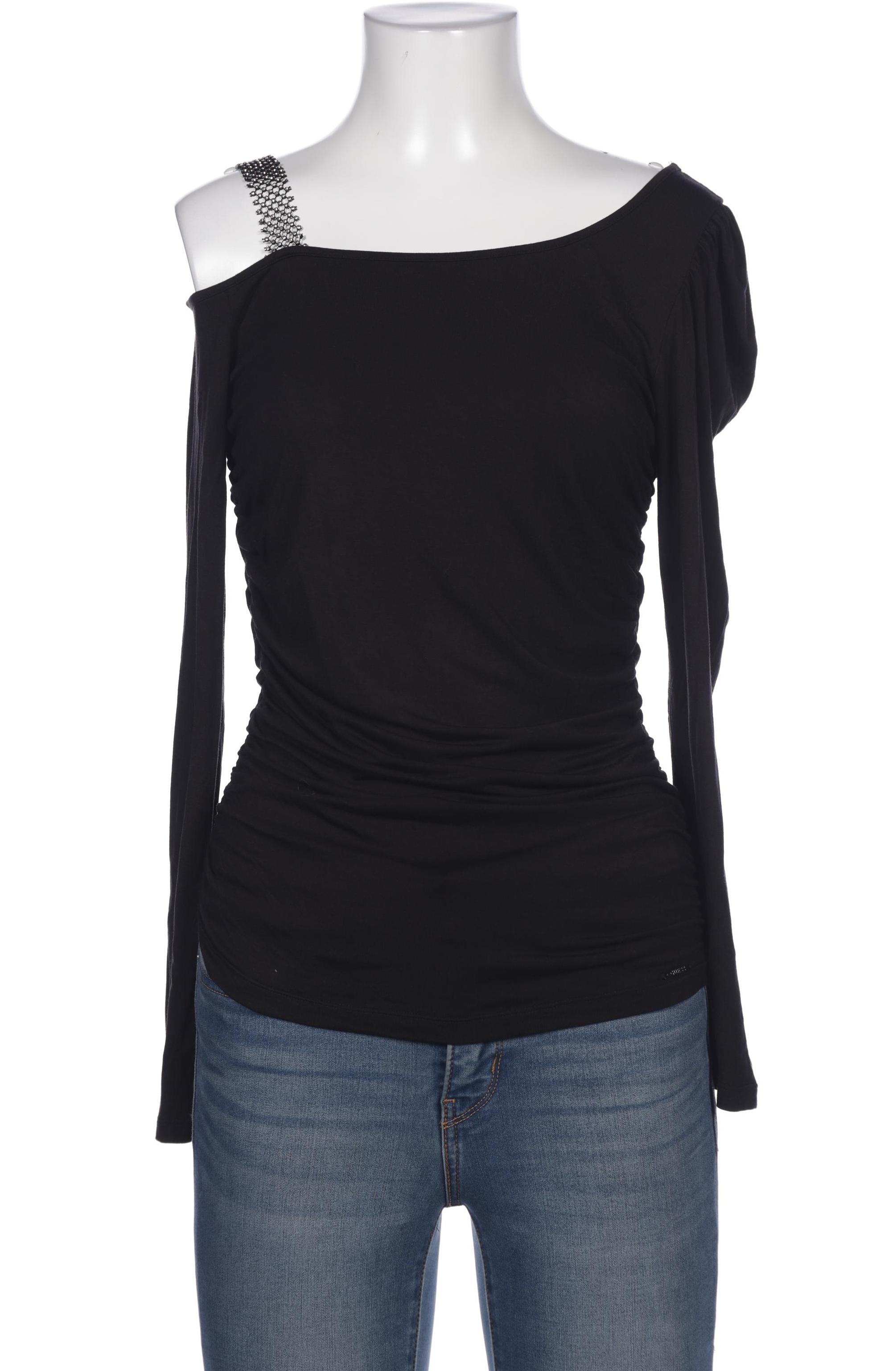 

Guess Damen Langarmshirt, schwarz, Gr. 36