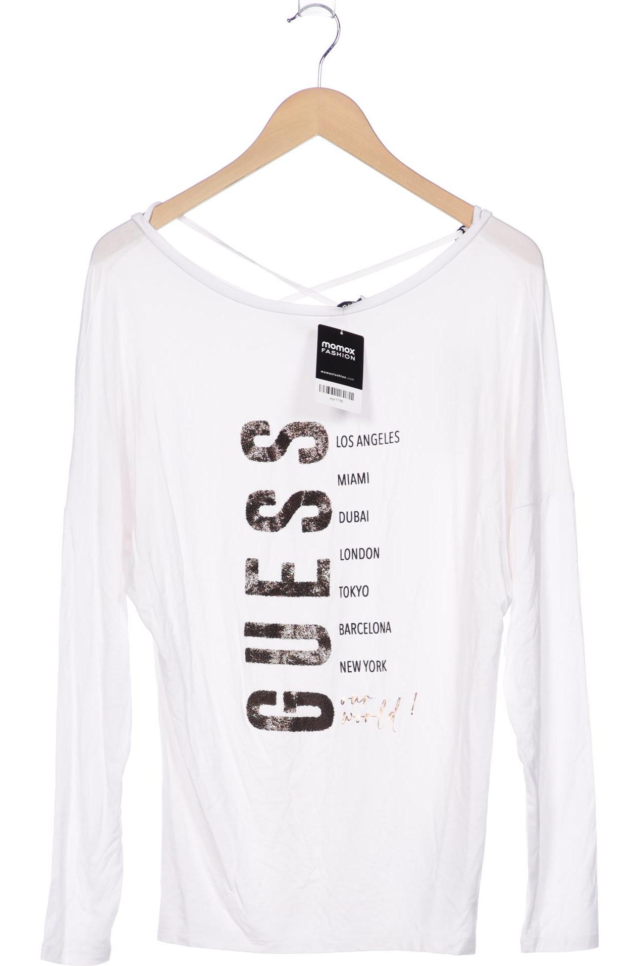 

GUESS Damen Langarmshirt, weiß