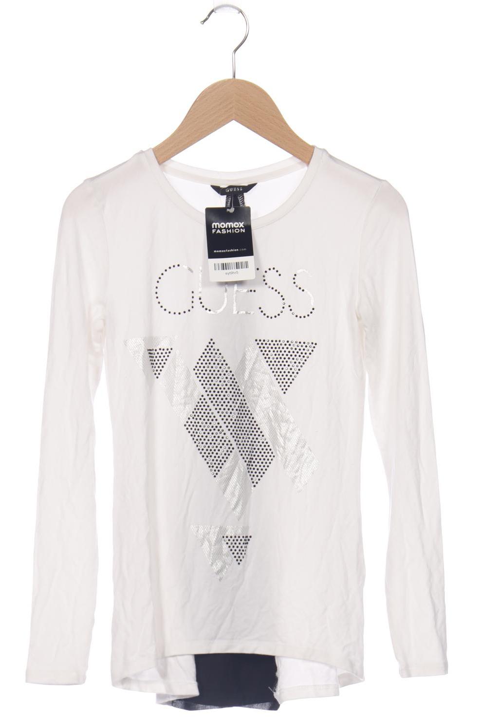 

Guess Damen Langarmshirt, weiß, Gr. 30
