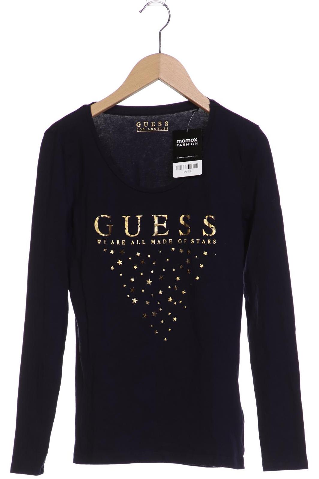 

GUESS Damen Langarmshirt, marineblau