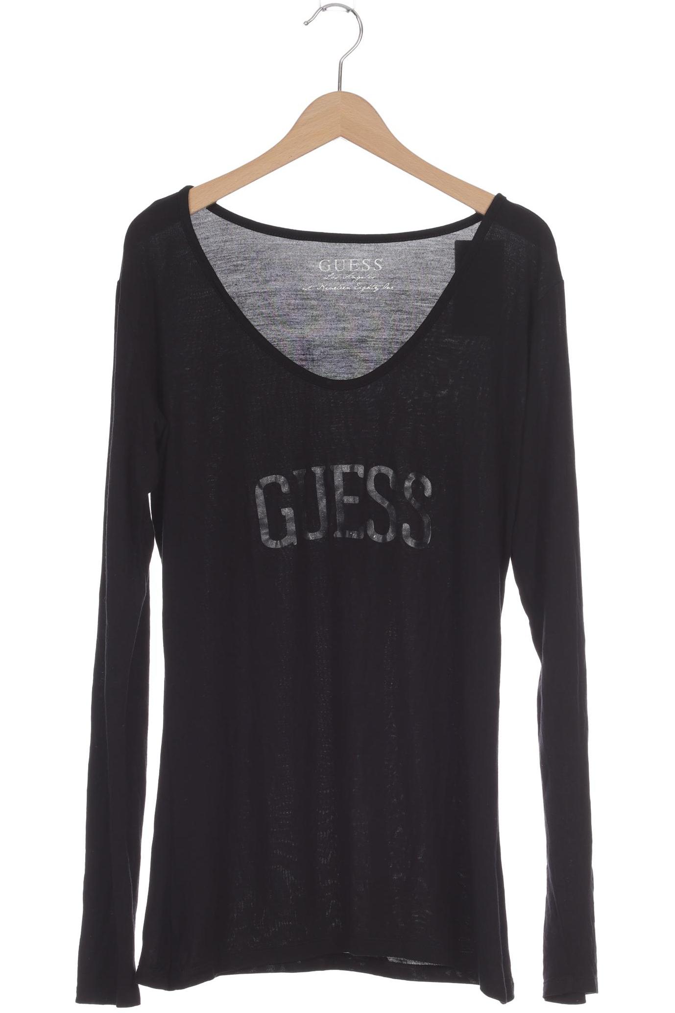 

Guess Damen Langarmshirt, schwarz, Gr. 38