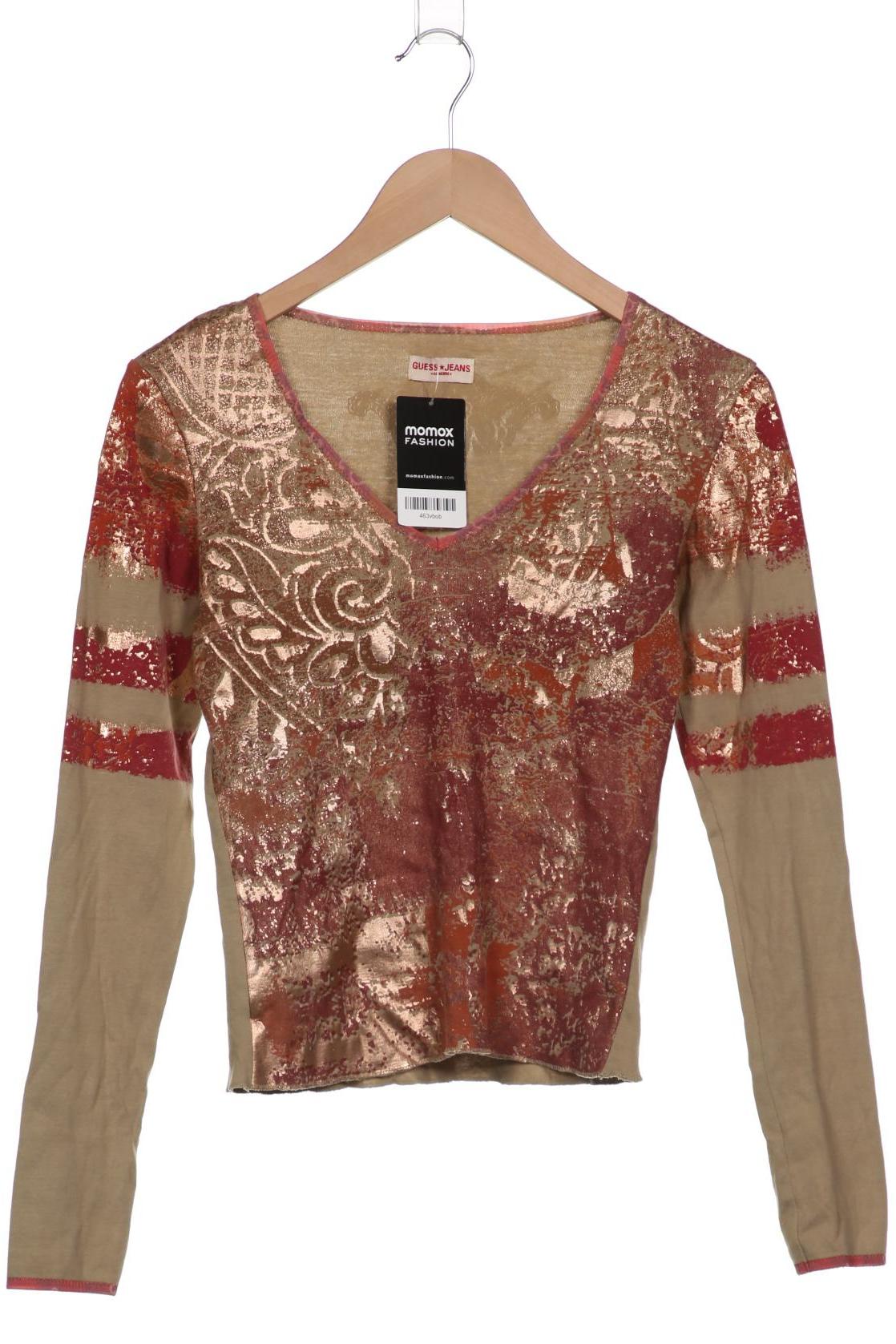 

Guess Damen Langarmshirt, beige, Gr. 36