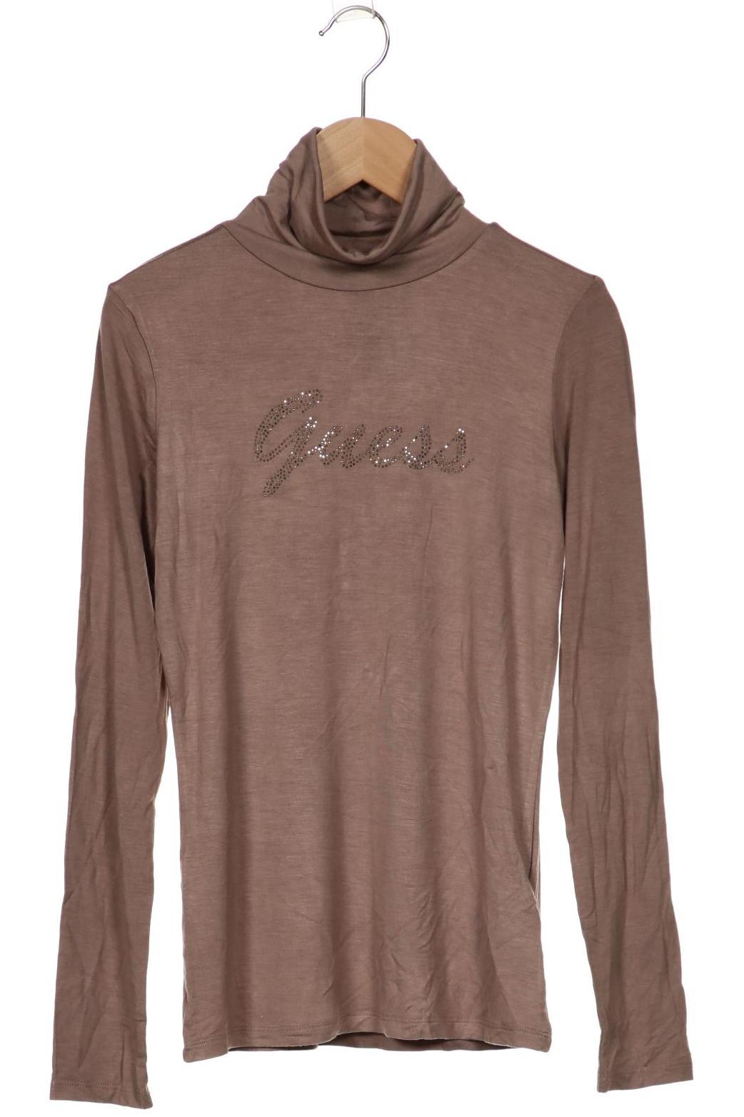 

Guess Damen Langarmshirt, beige, Gr. 36