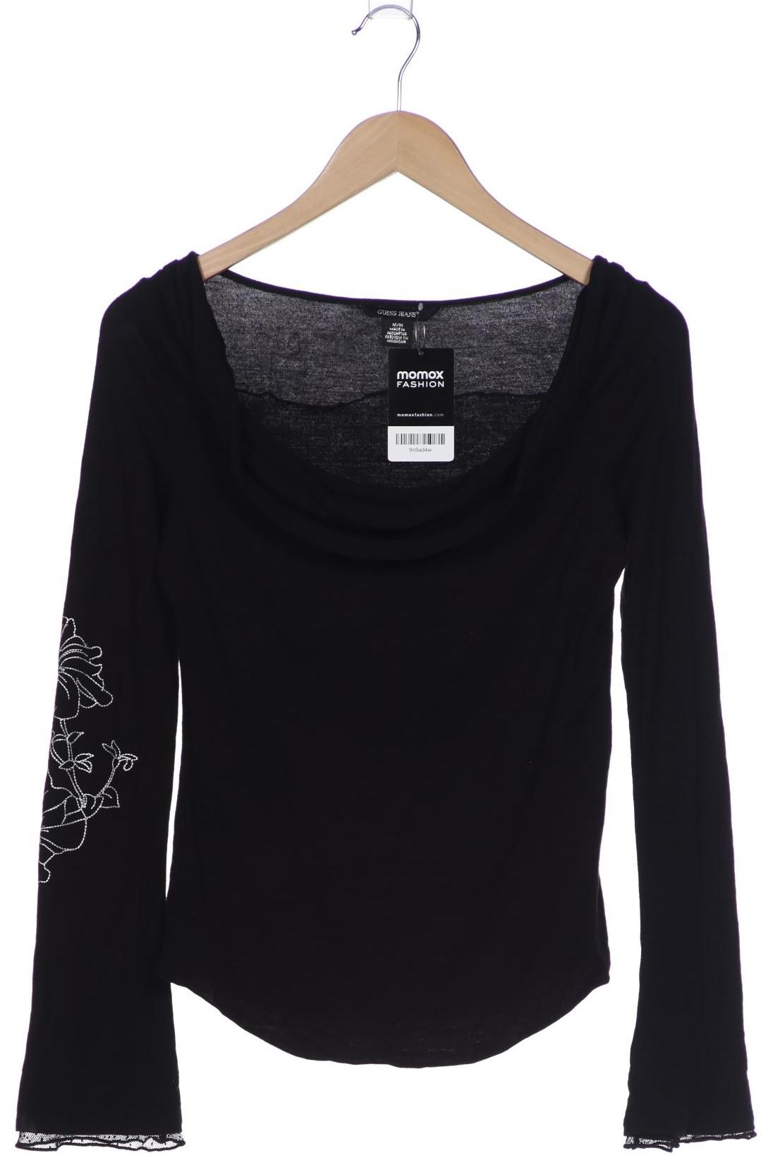 

Guess Damen Langarmshirt, schwarz, Gr. 38
