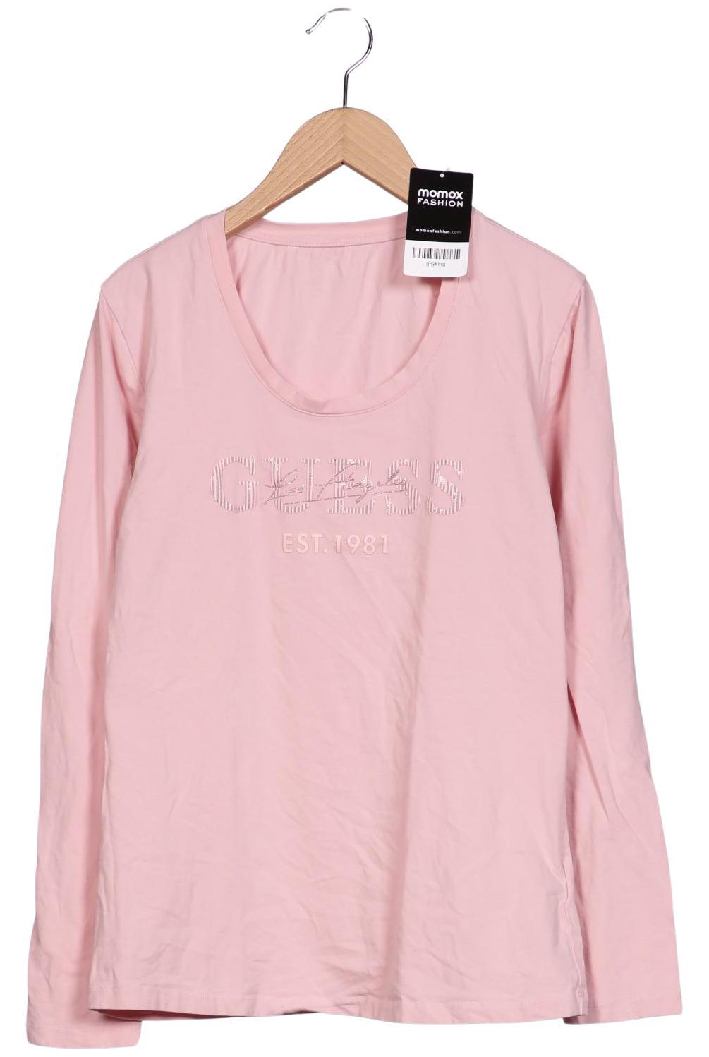 

Guess Damen Langarmshirt, pink, Gr. 46