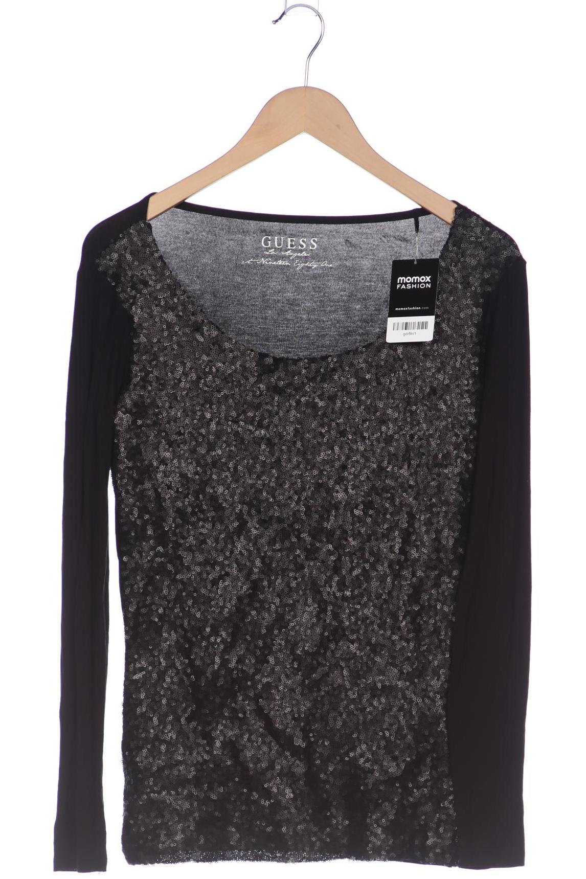

Guess Damen Langarmshirt, schwarz, Gr. 38