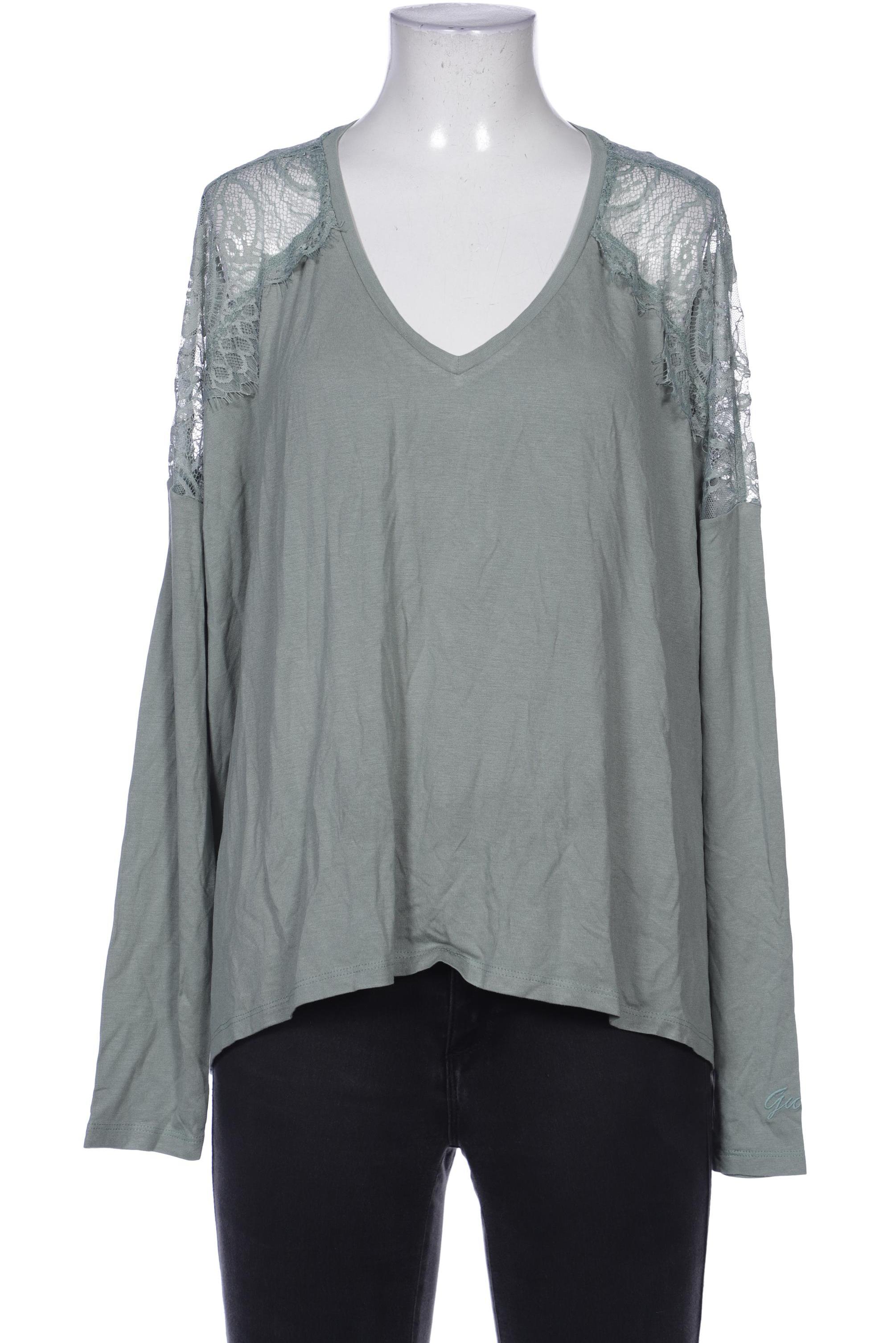 

Guess Damen Langarmshirt, türkis, Gr. 40