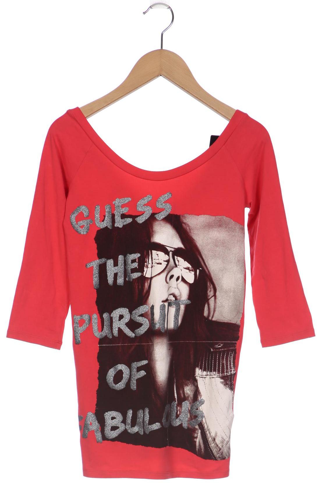 

GUESS Damen Langarmshirt, pink